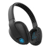 Úhlový pohled na bezdrátová Bluetooth sluchátka Black Flex Sport